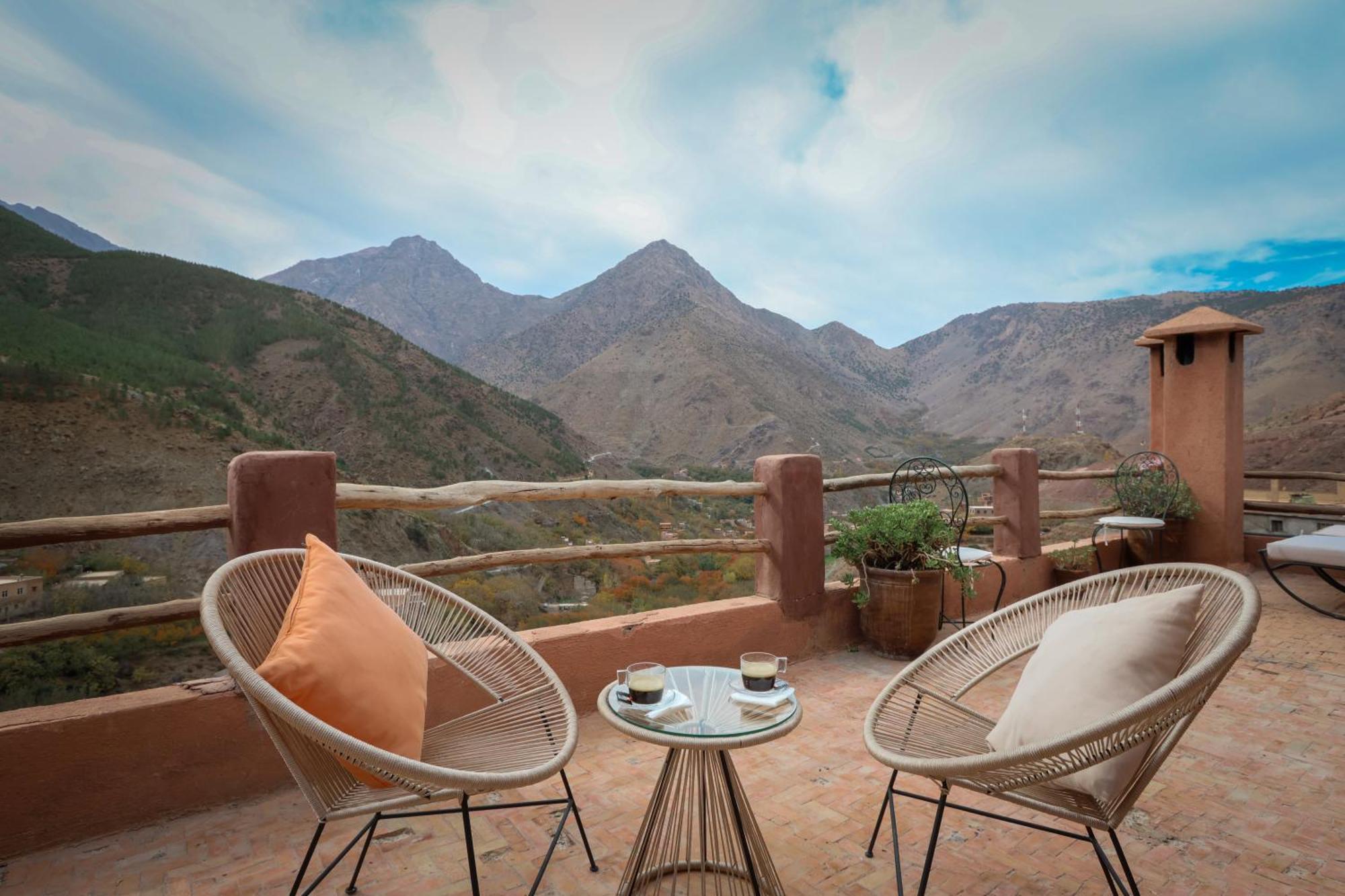 Aux Lumieres Du Toubkal Light Of Toubkal Hotel Imlil  Eksteriør billede